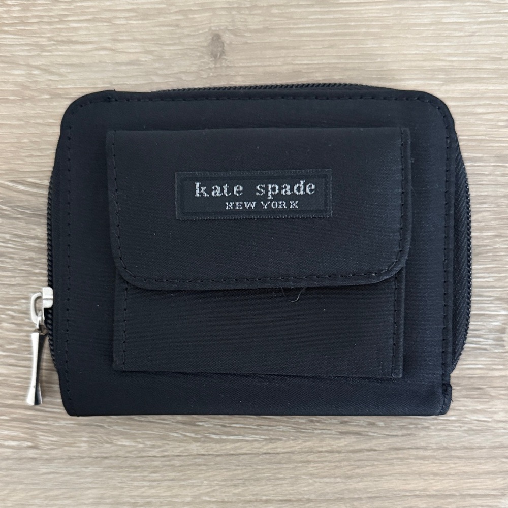 Kate Spade Black Compact Wallet
